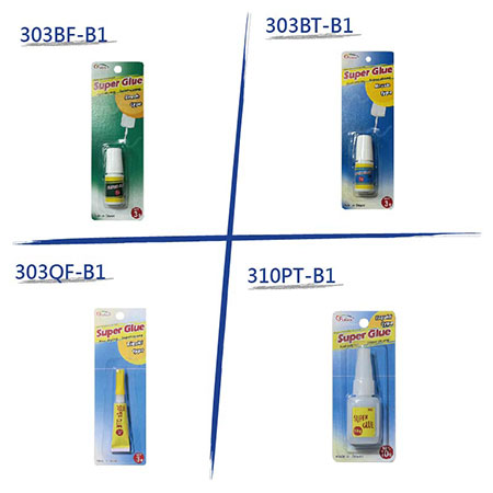Super Glue-Regular L Precise type - 303QF-B1.310PT-B1. 303BF-B1. 303BT-B1) Super Glue-Regular L Precise type - 303QF-B1.310PT-B1. 303BF-B1. 303BT-B1)