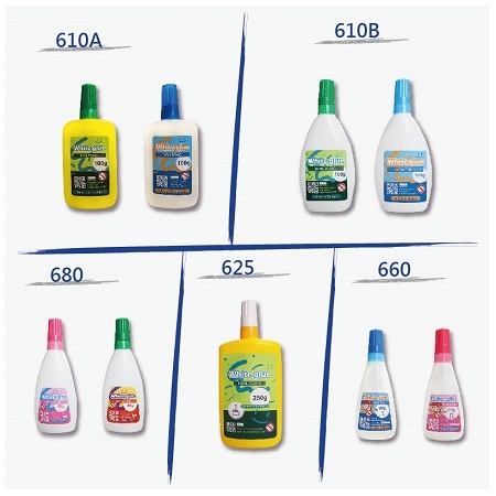 Çok Amaçlı Beyaz Tutkal - 610A, 610B, 680, 625, 660